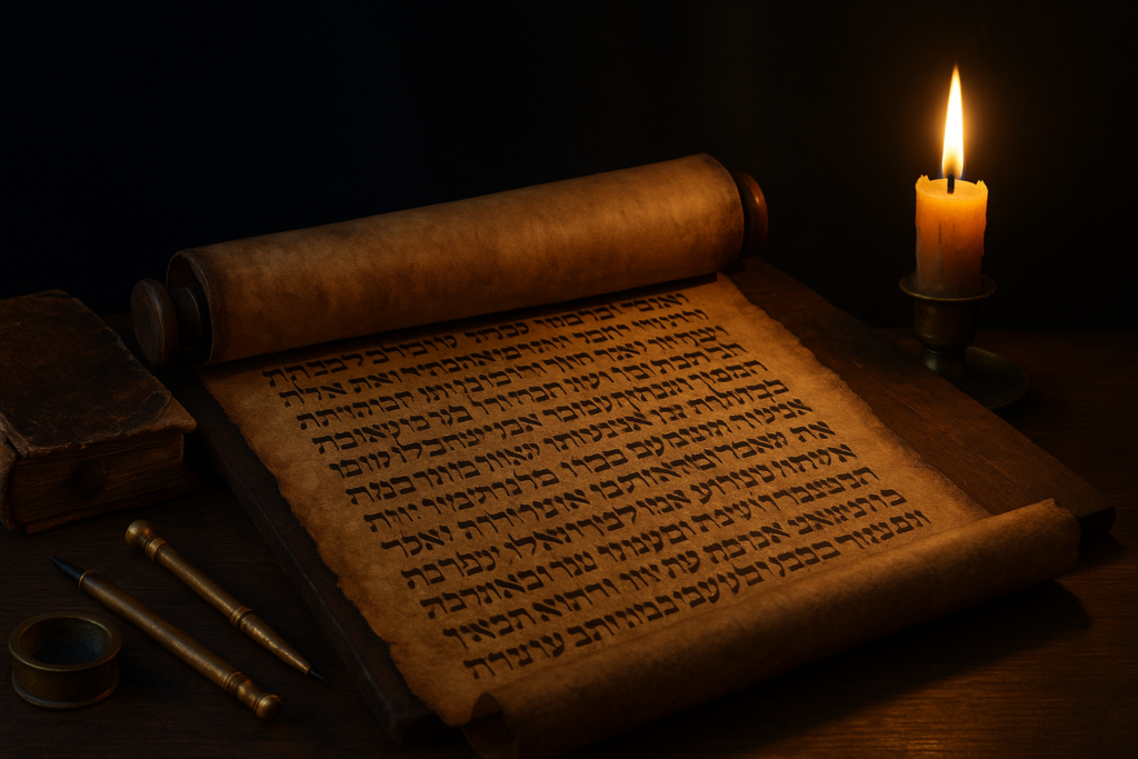 מי כתב את ספר היצירה — כתב יד עתיק על קלף, חקר היסטורי